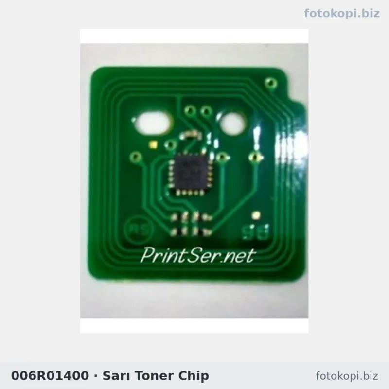 006R01400 Sarı Toner Chip | Xerox 7425 / WorkCentre 7428 / 7435