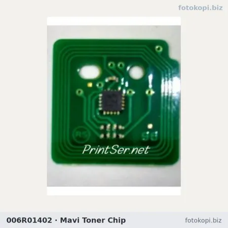 006R01402 Mavi Toner Chip | Xerox 7425 / WorkCentre 7428 / 7435