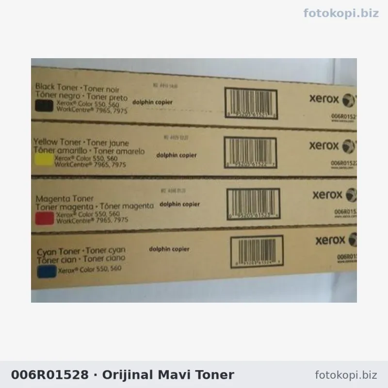 006R01528 Orijinal Mavi Toner | Xerox
