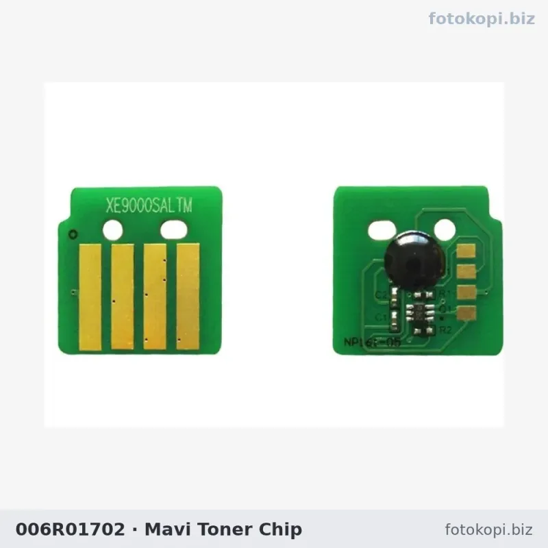 006R01702 Mavi Toner Chip | Xerox C8030 / C8035