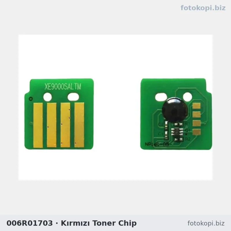 006R01703 Kırmızı Toner Chip | Xerox C8030 / C8035