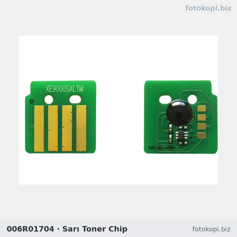 006R01704 Sarı Toner Chip | Xerox C8030 / C8035