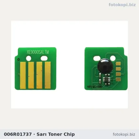 006R01737 Sarı Toner Chip | Xerox PrimeLink XC9065 / XC9070 / PrimeLink C9065