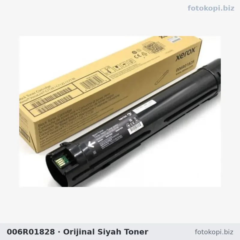 006R01828 Orijinal Siyah Toner | Xerox VersaLink C7100 / C715 / C7130 / C7120