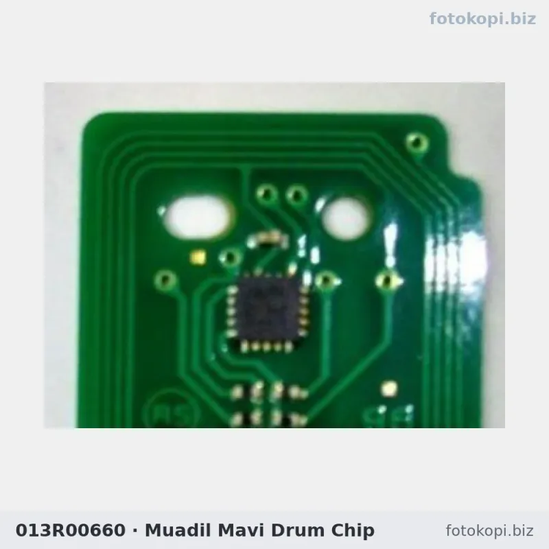 013R00660 Muadil Mavi Drum Chip | Xerox WorkCentre 7120 / 7125 / 7220 / 7225