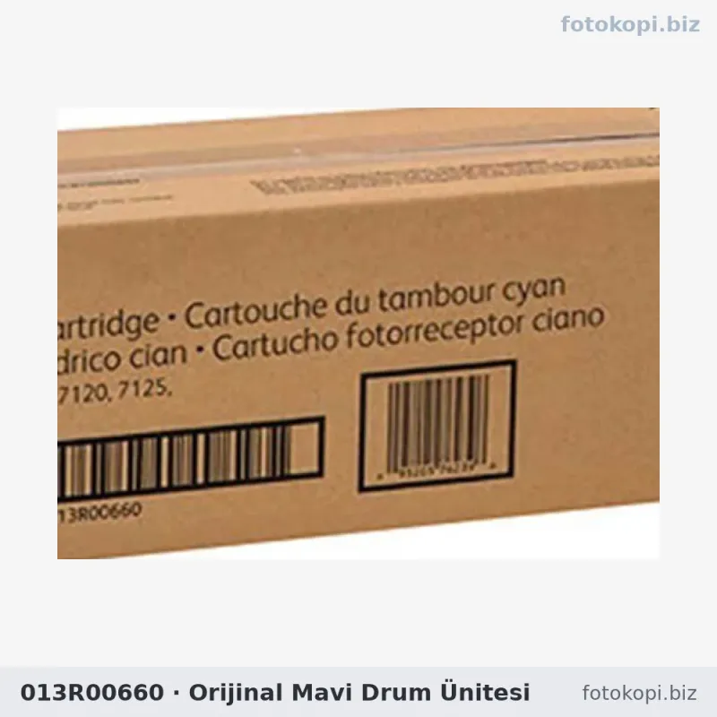 013R00660 Orijinal Mavi Drum Ünitesi | Xerox WorkCentre 7120 / 7125 / 7220 / 7225