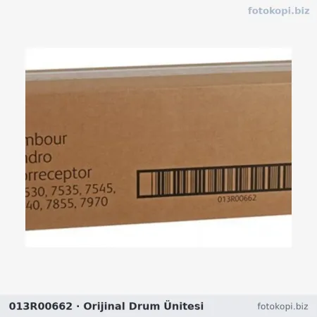 013R00662 Orijinal Drum Ünitesi | Xerox WorkCentre 7525 / 7530 / 7535 / 7545 / 7556