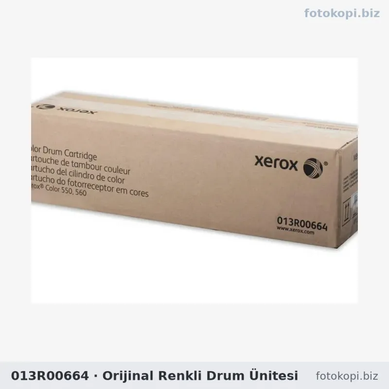 013R00664 Orijinal Renkli Drum Ünitesi | Xerox Color 550