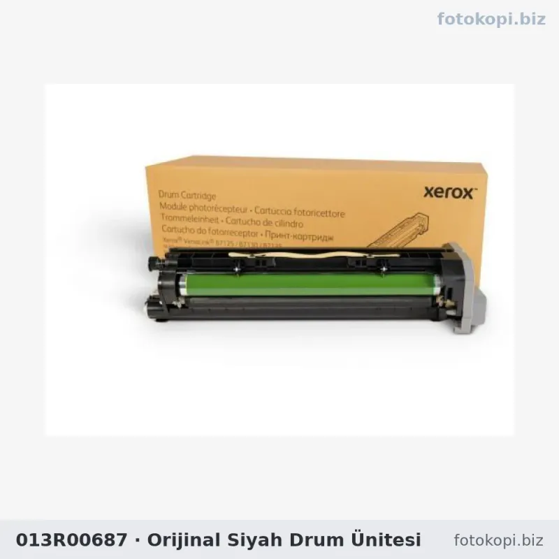 013R00687 Orijinal Siyah Drum Ünitesi | Xerox B7125 / B7130