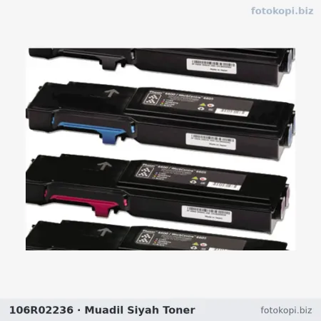 106R02236 Muadil Siyah Toner | Xerox Phaser 6600 / 6605
