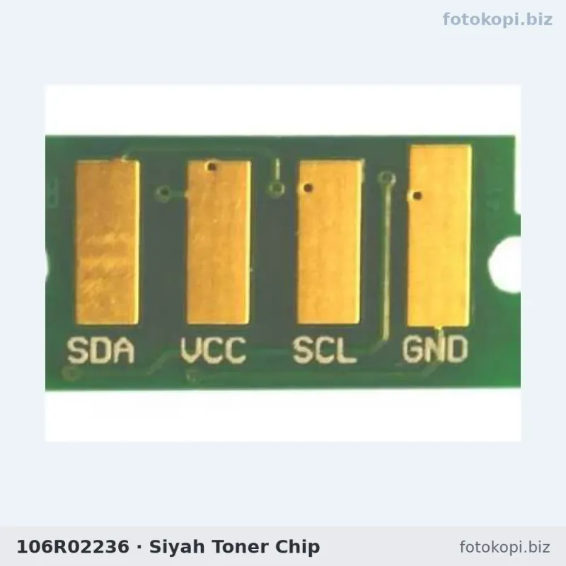 106R02236 Siyah Toner Chip | Xerox 6600 / 6605