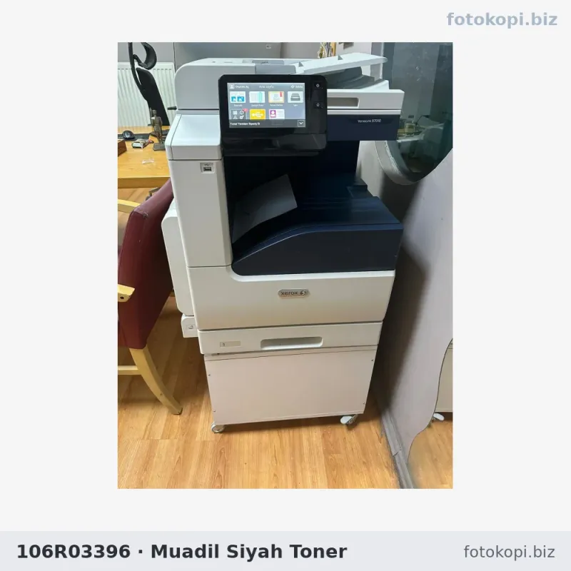 106R03396 Muadil Siyah Toner | Xerox B7025 / B7030