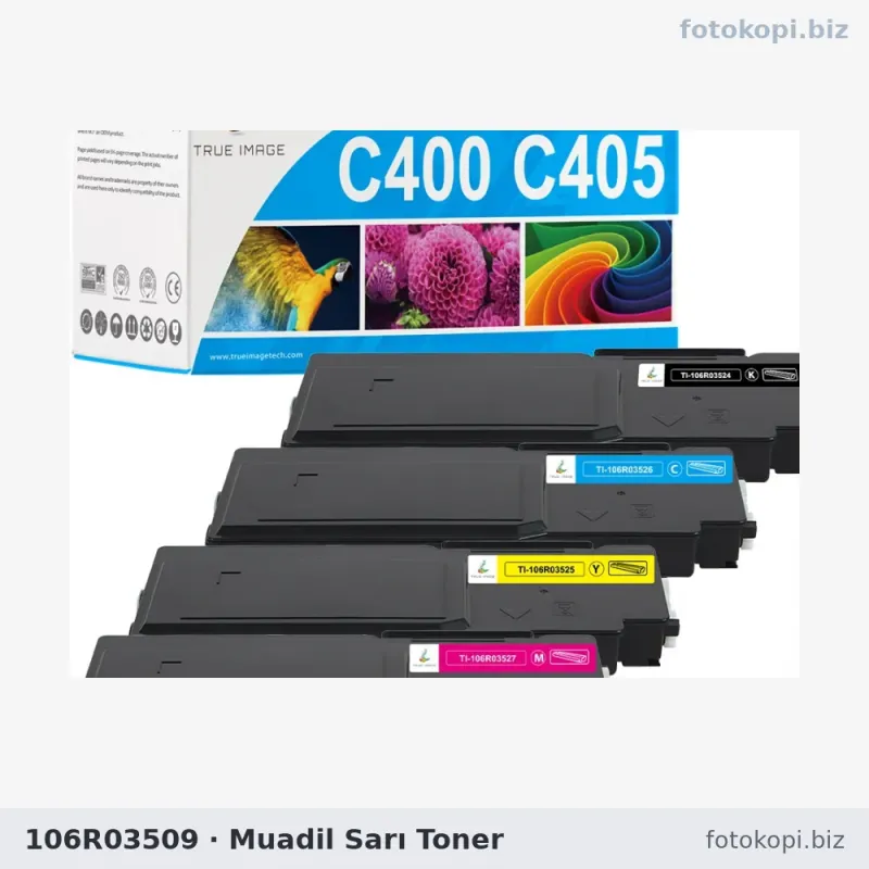 106R03509 Muadil Sarı Toner | Xerox C400 / C405