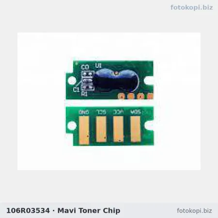 106R03534 Mavi Toner Chip | Xerox C400N / C405