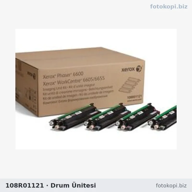 108R01121 Drum Ünitesi | Xerox Phaser 6600 / 6605 / C400 / C405