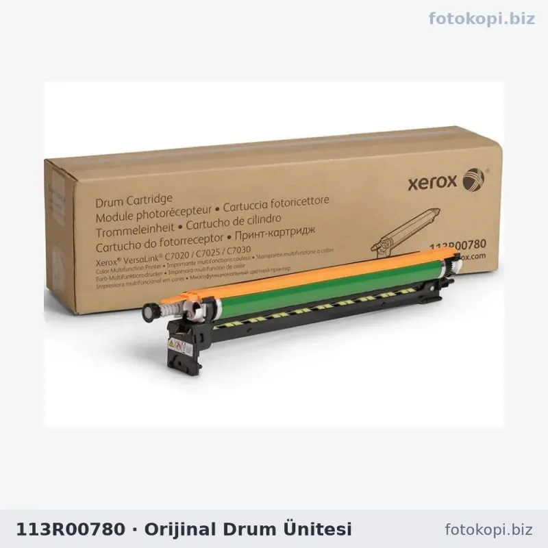 113R00780 Orijinal Drum Ünitesi | Xerox C7020 / C7025 / C7030