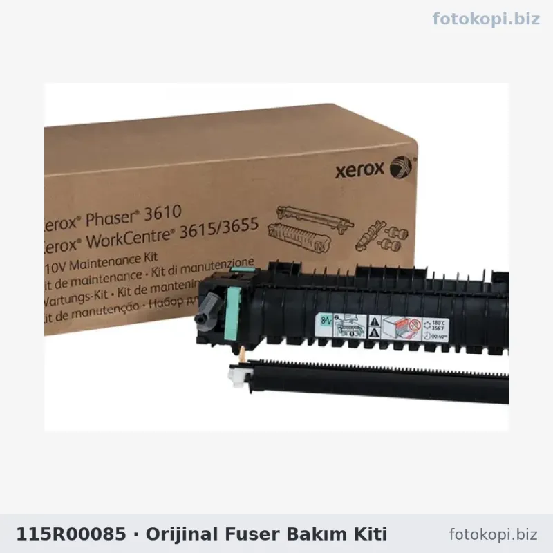 115R00085 Orijinal Fuser Bakım Kiti | Xerox 3610 / 3615