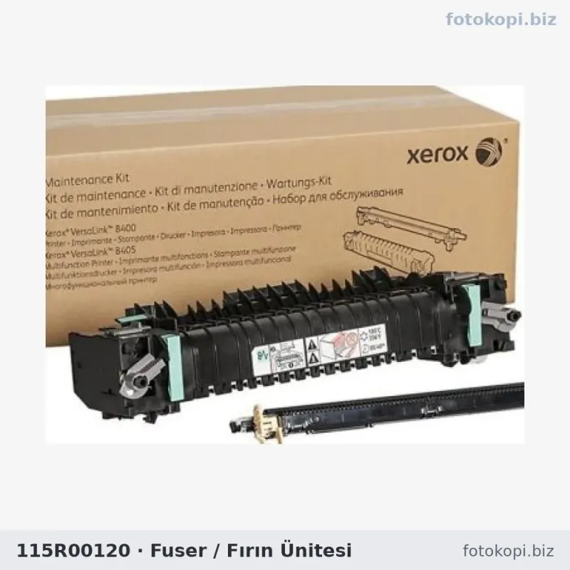 115R00120 Fuser / Fırın Ünitesi | Xerox VersaLink B405