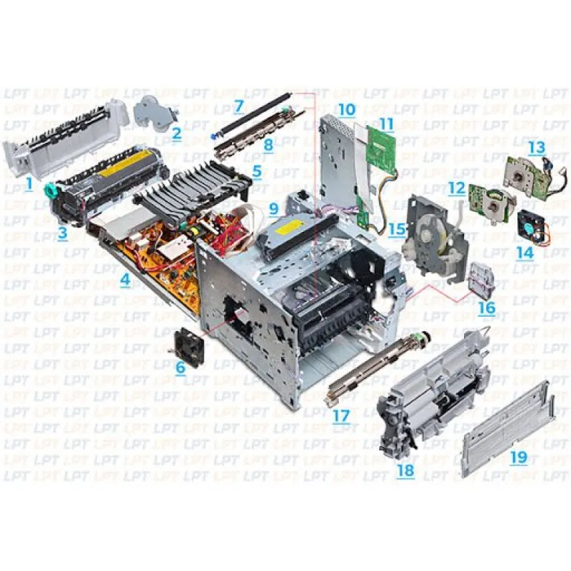 HP 4250 4350 Fuser Firin Ünitesi