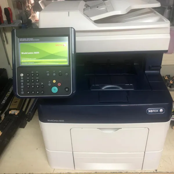 XEROX 6655 Renkli A4 Yazıcı Fotokopi Tarayıcı İkinciel