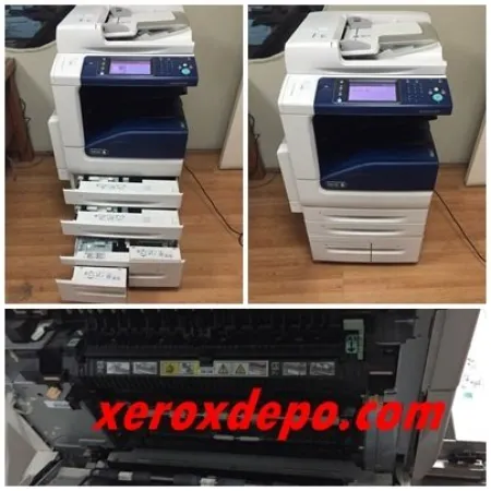 XEROX WC 7535 Renkli A3 A4 İkinciel Yazıcı Fotokopi