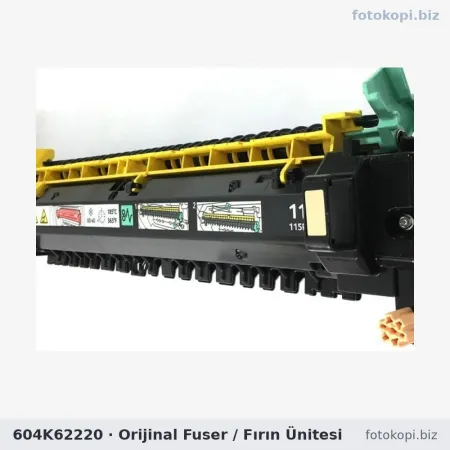 604K62220 Orijinal Fuser / Fırın Ünitesi | Xerox 7530 / 7535 / 7830 / 7835