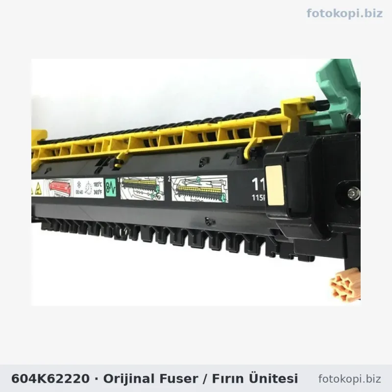 604K62220 Orijinal Fuser / Fırın Ünitesi | Xerox 7530 / 7535 / 7830 / 7835