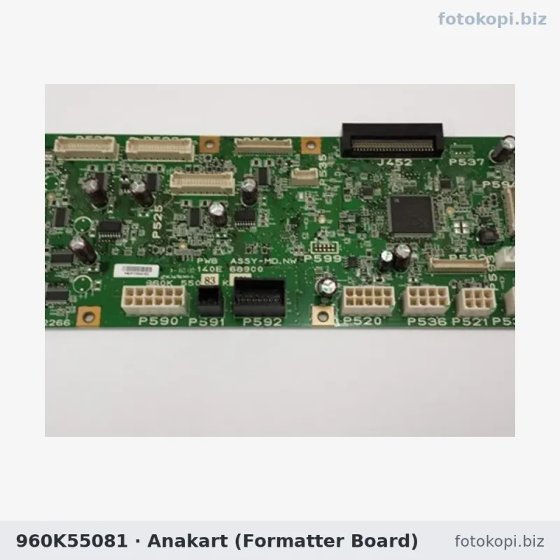 960K55081 Anakart (Formatter Board) | Xerox 7525 / 7530 / 7535 / 7545 / 7556