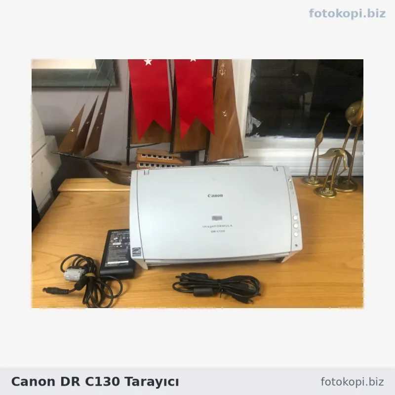 Canon DR C130 Tarayıcı | İkinci El Doküman Tarayıcı