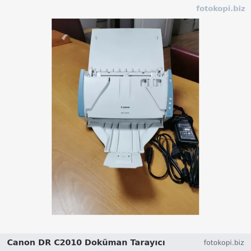 Canon DR C2010 Doküman Tarayıcı | İkinci El Doküman Tarayıcı