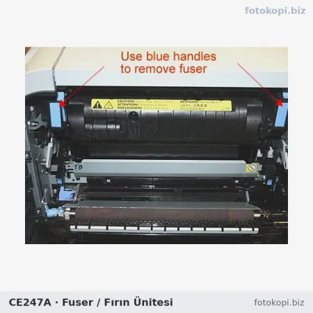 CE247A Fuser / Fırın Ünitesi | HP CM4540 / CP4020 / CP4025 / CP4520 / CP4525 / M651