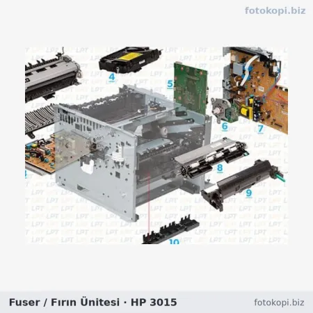 Fuser / Fırın Ünitesi | HP 3015 (İkinci El)
