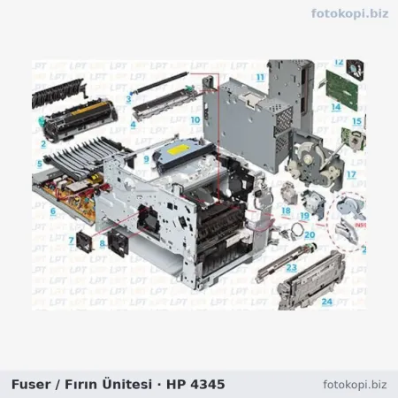 Fuser / Fırın Ünitesi | HP 4345