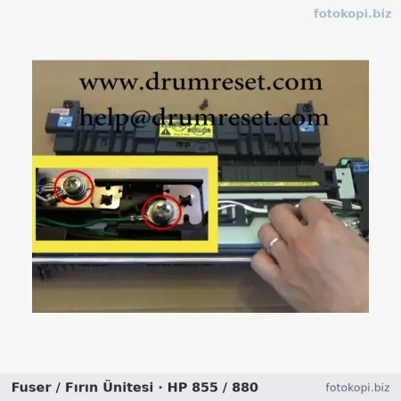Fuser / Fırın Ünitesi | HP 855 / 880