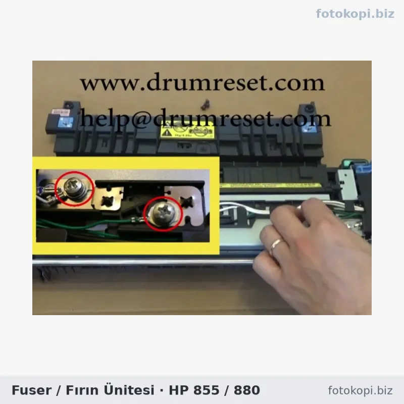 Fuser / Fırın Ünitesi | HP 855 / 880