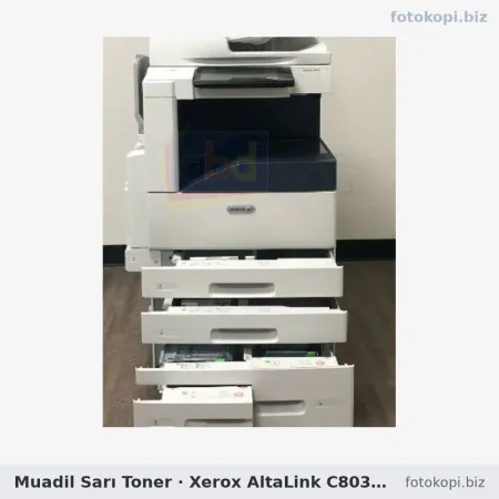 Muadil Sarı Toner | Xerox AltaLink C8030 / C8035 / C8055 / C8070