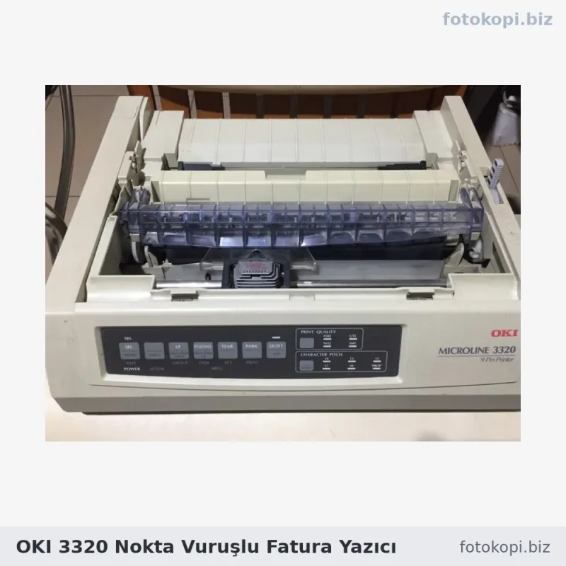 OKI 3320 Nokta Vuruşlu Fatura Yazıcı | İkinci El Yazıcı