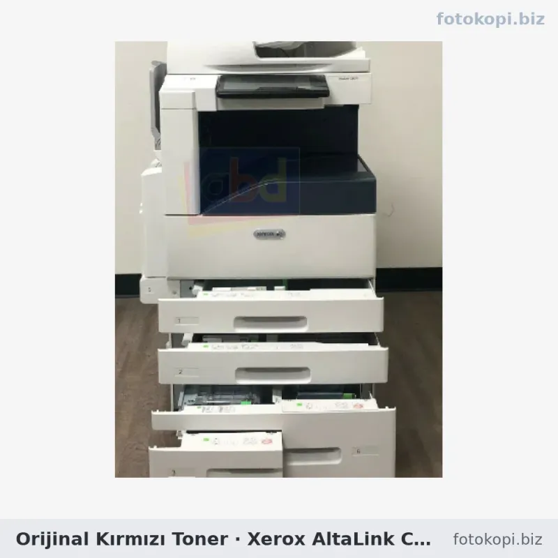 Orijinal Kırmızı Toner | Xerox AltaLink C8030 / C8035 / C8055 / C8070