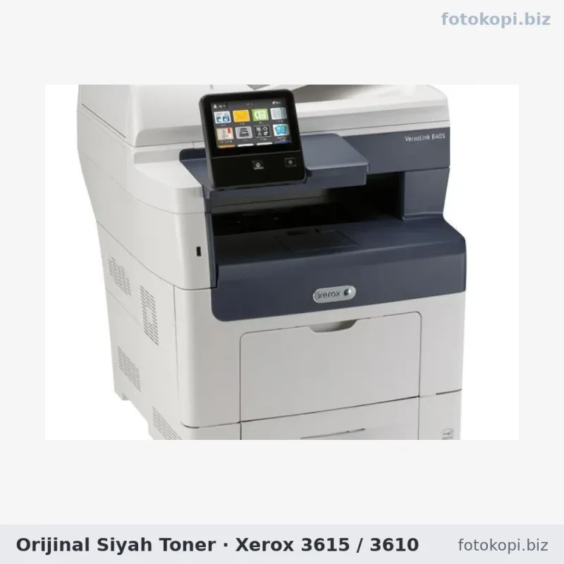 Orijinal Siyah Toner | Xerox 3615 / 3610