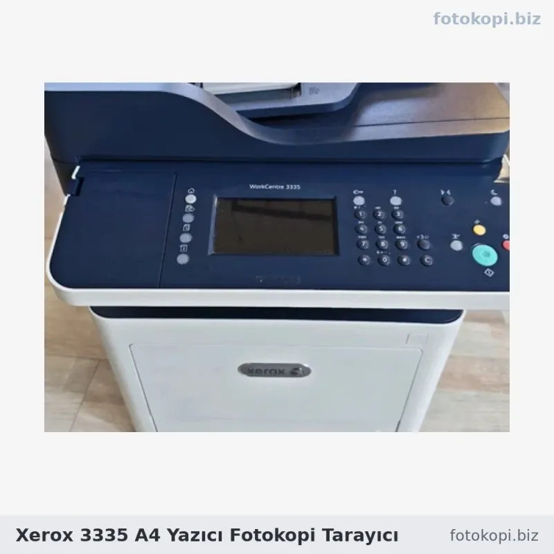 Xerox 3335 A4 Yazıcı Fotokopi Tarayıcı | İkinci El Fotokopi Makinesi