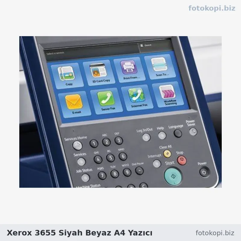 Xerox 3655 Siyah Beyaz A4 Yazıcı | İkinci El Yazıcı