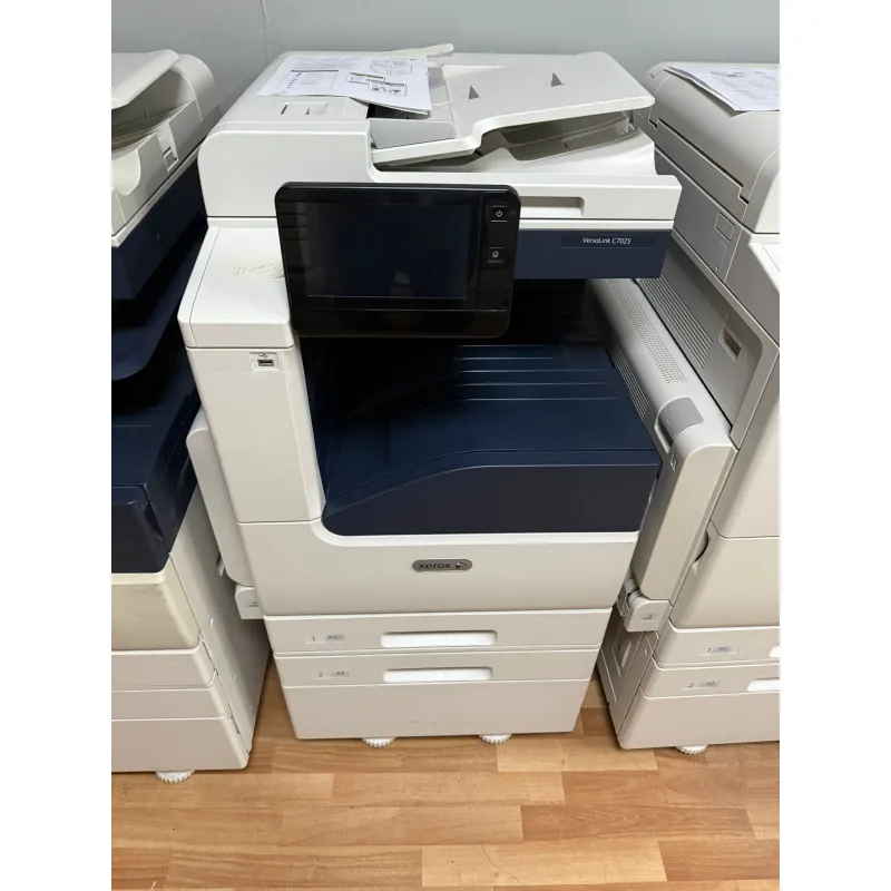 XEROX C7025 RENKLİ A3 A4 FOTOKOPİ YAZICI TARAYICI GARANTİLİ ikinciel