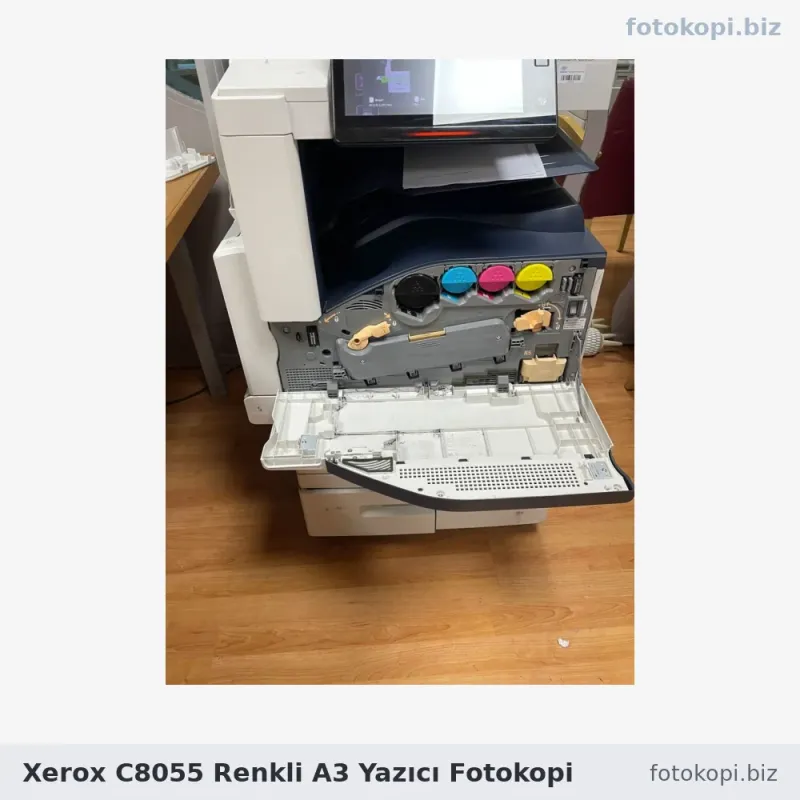 Xerox C8055 Renkli A3 Yazıcı Fotokopi | İkinci El Fotokopi Makinesi