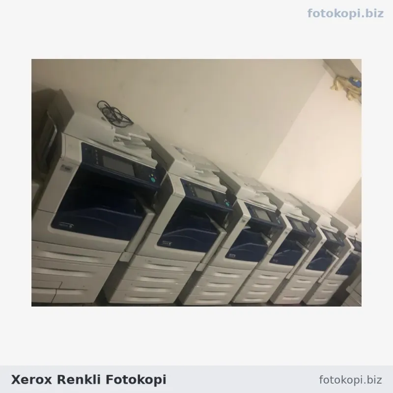 Xerox Renkli Fotokopi | Kiralama