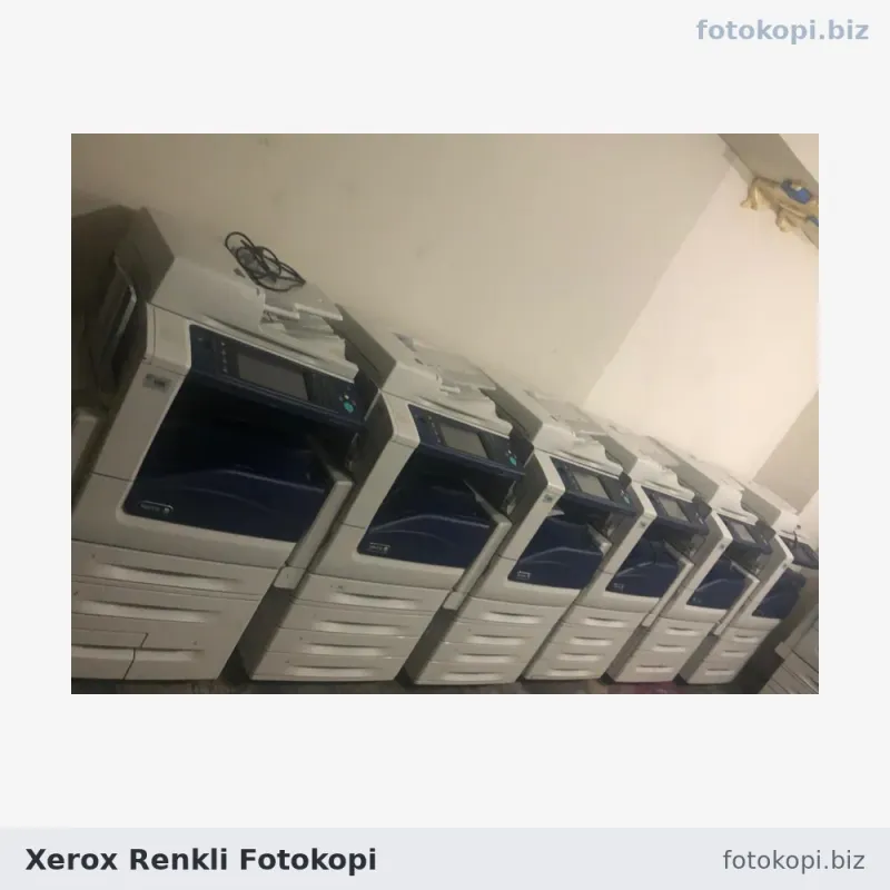 Xerox Renkli Fotokopi | Kiralama