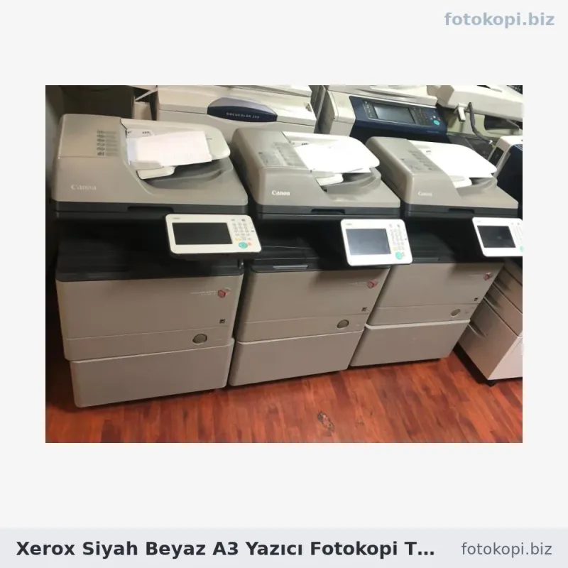Xerox Siyah Beyaz A3 Yazıcı Fotokopi Tarayıcı Faks | Kiralama