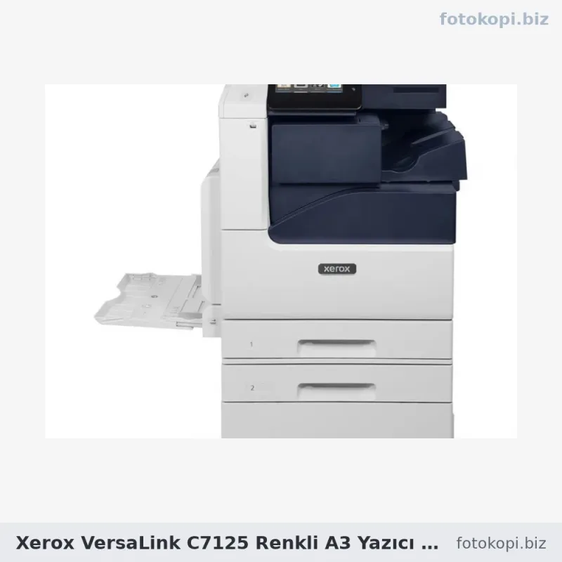 Xerox VersaLink C7125 Renkli A3 Yazıcı Fotokopi Tarayıcı | Çok Fonksiyonlu Yazıcı