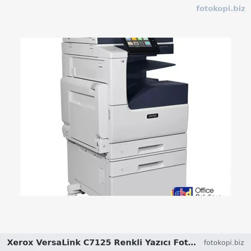 Xerox VersaLink C7125 Renkli Yazıcı Fotokopi Tarayıcı | Çok Fonksiyonlu Yazıcı