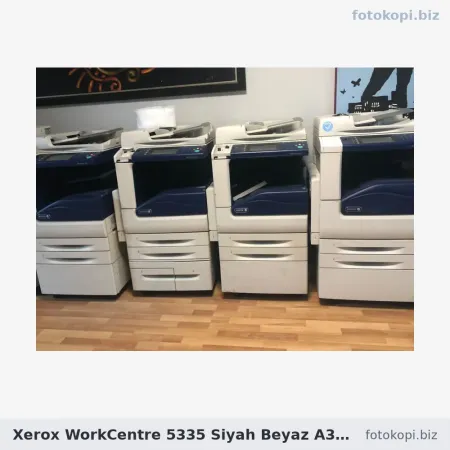 Xerox WorkCentre 5335 Siyah Beyaz A3 Yazıcı Fotokopi Tarayıcı | İkinci El Fotokopi Makinesi