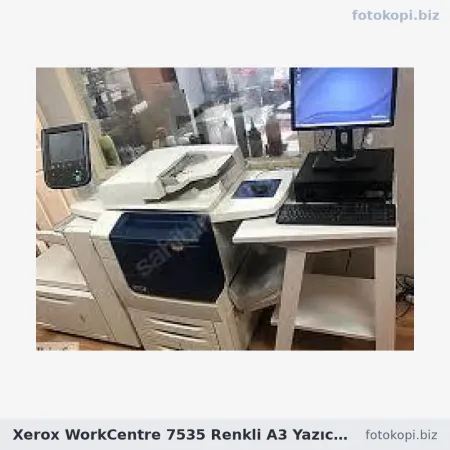 Xerox WorkCentre 7535 Renkli A3 Yazıcı Fotokopi | Kiralama